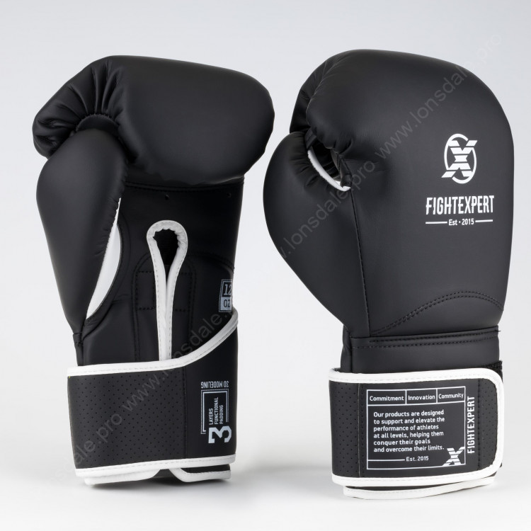 ПЕРЧАТКИ ДЛЯ БОКСА FIGHT EXPERT OUTLAW FX-500 BLACK