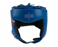 Шлем боксерский Clinch Olimp 2.0 синий C212