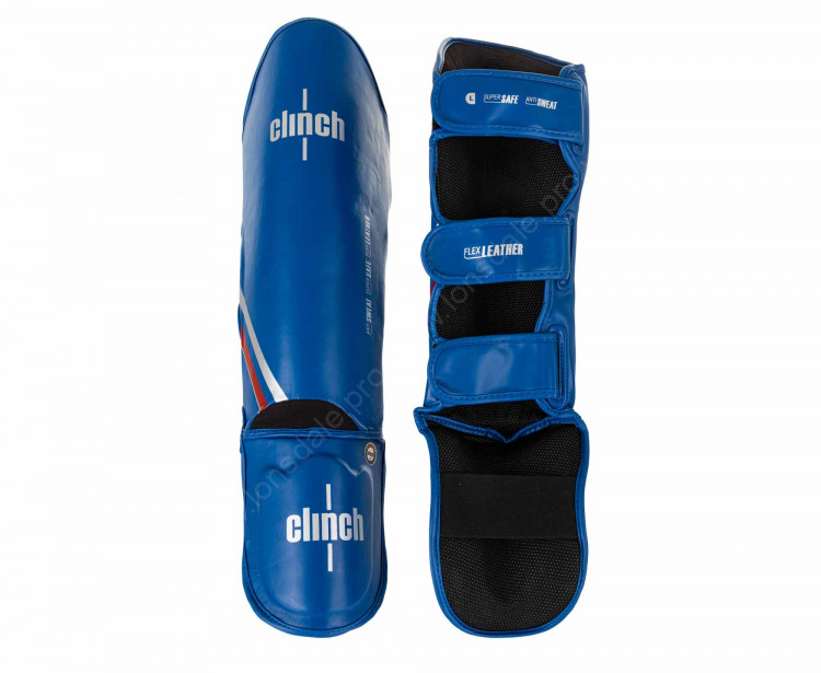 ЗАЩИТА ГОЛЕНИ И СТОПЫ CLINCH SHIN INSTEP GUARD KICK 2.0 BLUE C521N