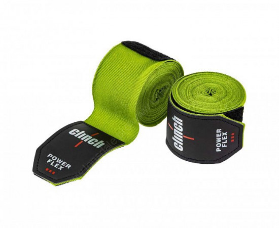 Бинты боксерские Clinch Boxing Hand Wrap Power Flex хаки C239