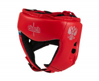 Шлем боксерский Clinch Olimp 2.0 красный C212