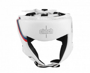 Шлем боксерский Clinch Olimp 2.0 белый C212