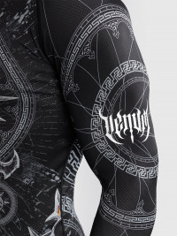 Рашгард Venum Gladiator 5.0 Black/Silver L/S