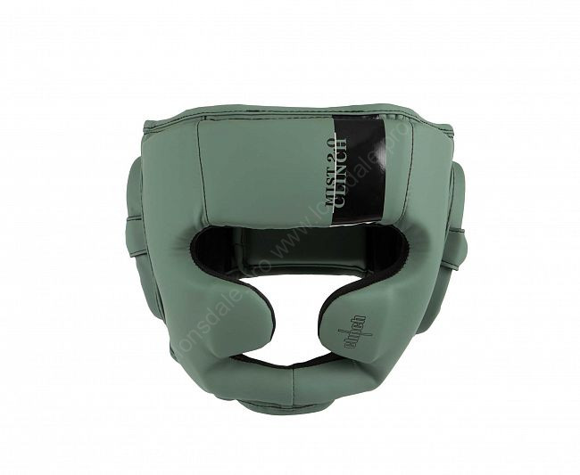 Шлем боксерский Clinch Mist 2.0 Full Face зеленый C224