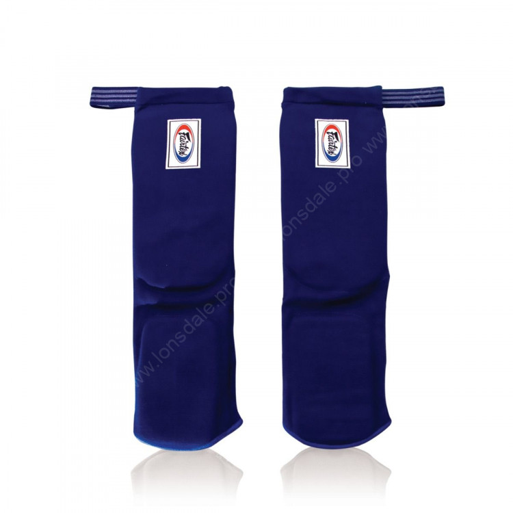 Защита голени и стопы  Fairtex SPE1 Blue