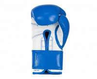 Перчатки боксерские Clinch Fight 3.0 сине-белые C187