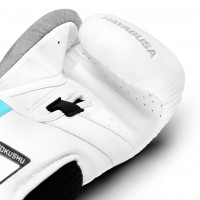 Боксерские перчатки Hayabusa T3 Boxing Gloves - White / Iridescent