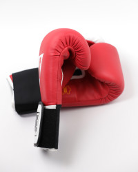 Боксерские перчатки TITLE GEL World Elastic Red