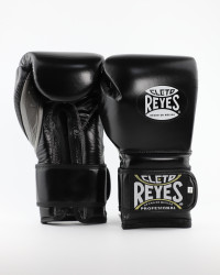 Боксерские перчатки Cleto Reyes Training Velcro CE6 Black