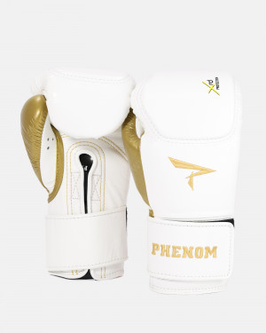 Снарядные перчатки Phenom Boxing XRT-220S Ultimate White/Gold
