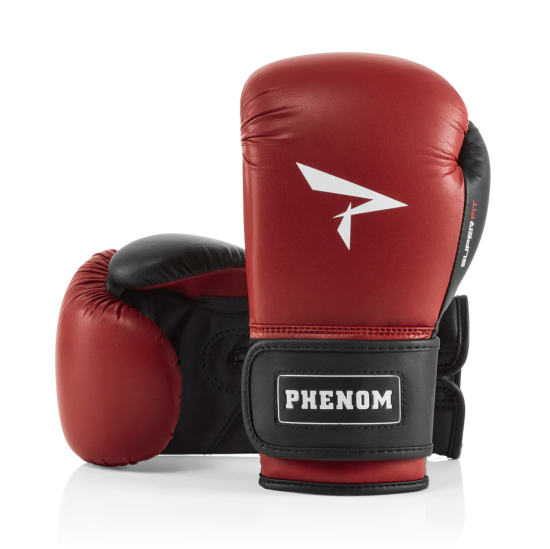 Боксерские перчатки Phenom Boxing FG-10S Training Gloves Red/Black