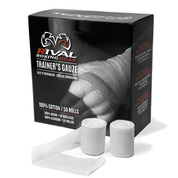 Бинт тейпировочный RIVAL GAUZE, 1шт.