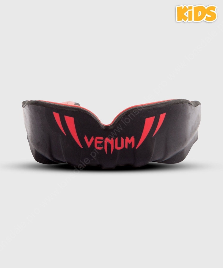 Капа боксерская детская Venum Challenger Black/Red