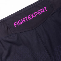 Боевые шорты FIGHTEXPERT Tactical Black Purple