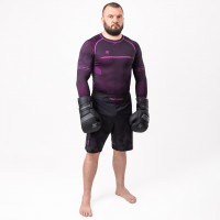 Боевые шорты FIGHTEXPERT Tactical Black Purple