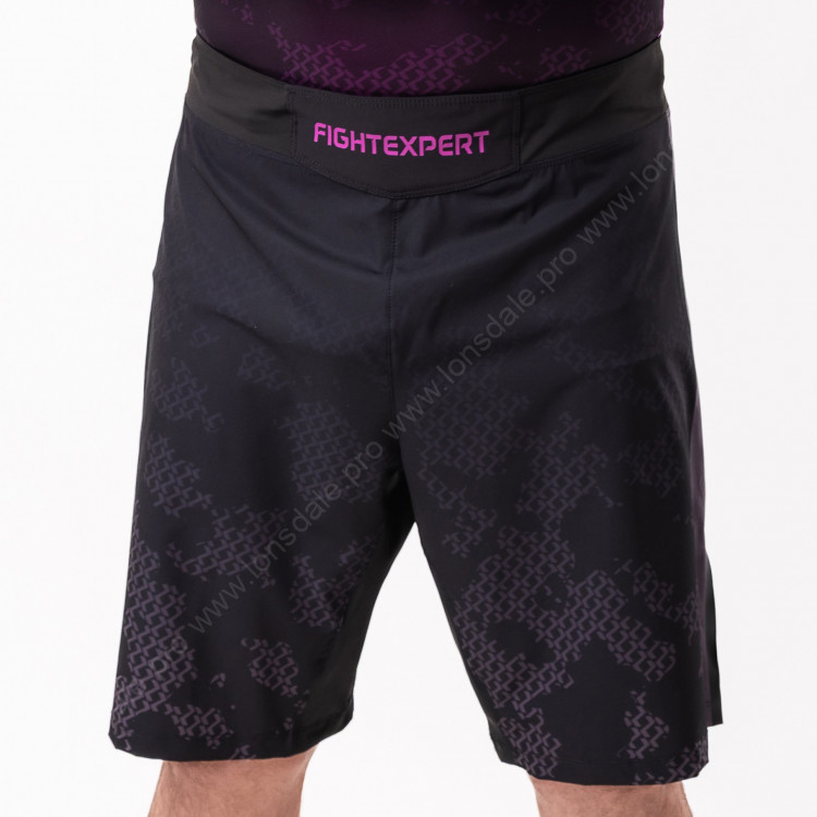 Боевые шорты FIGHTEXPERT Tactical Black Purple