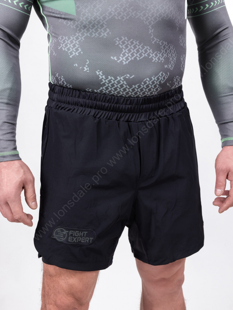 Шорты FIGHTEXPERT Combat black grey