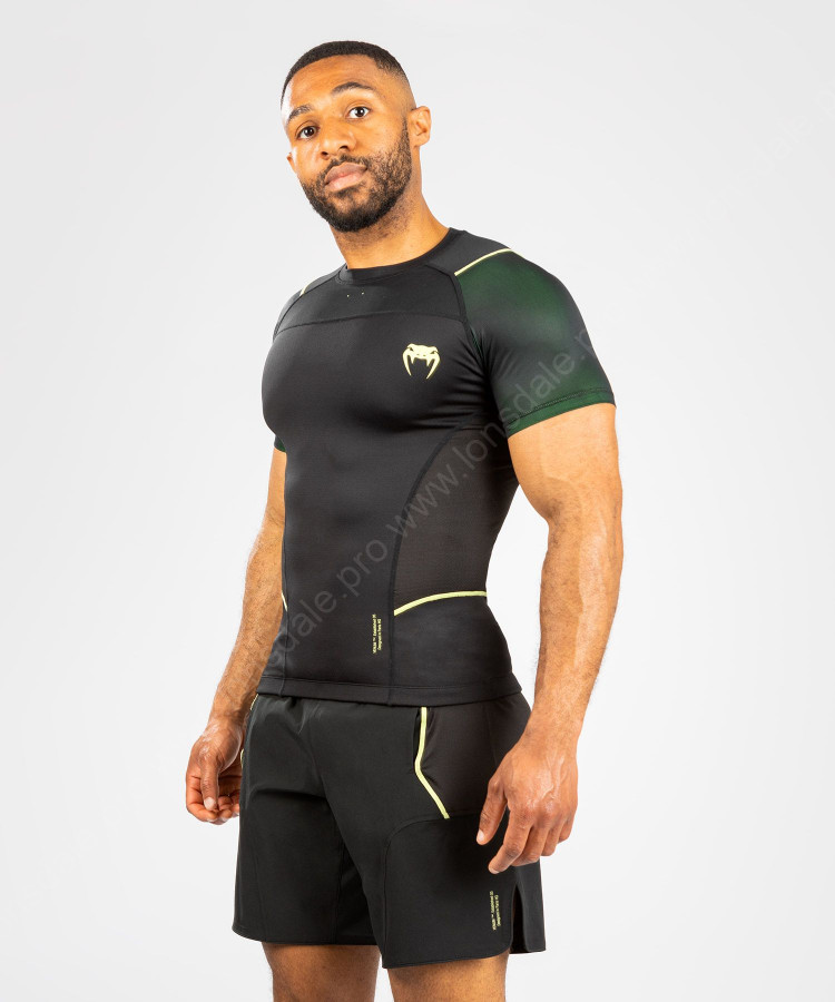 РАШГАРД VENUM FUSION 2.0 SS BLACK/YELLOW