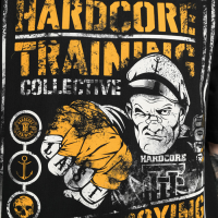 Футболка Hardcore Training Good Old Boxing Black Oversized Fit
