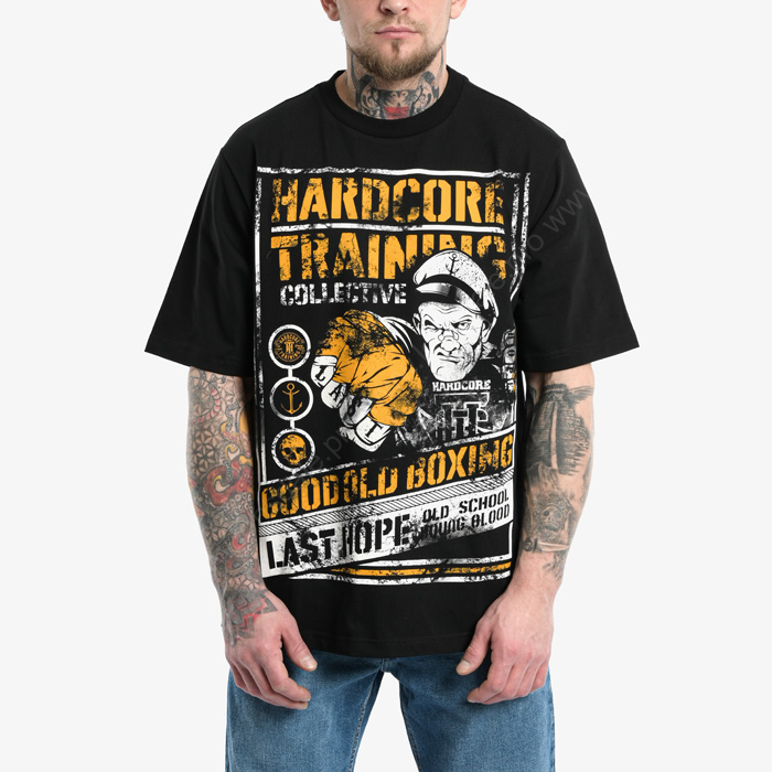 Футболка Hardcore Training Good Old Boxing Black Oversized Fit