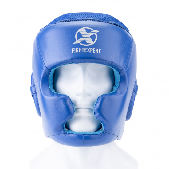 Шлем тренировочный FIGHTEXPERT Full Power Blue