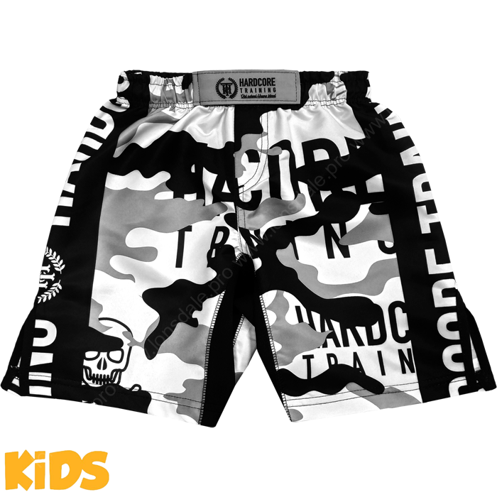 ДЕТСКИЕ ШОРТЫ HARDCORE TRAINING CAMO 2.1 GREY